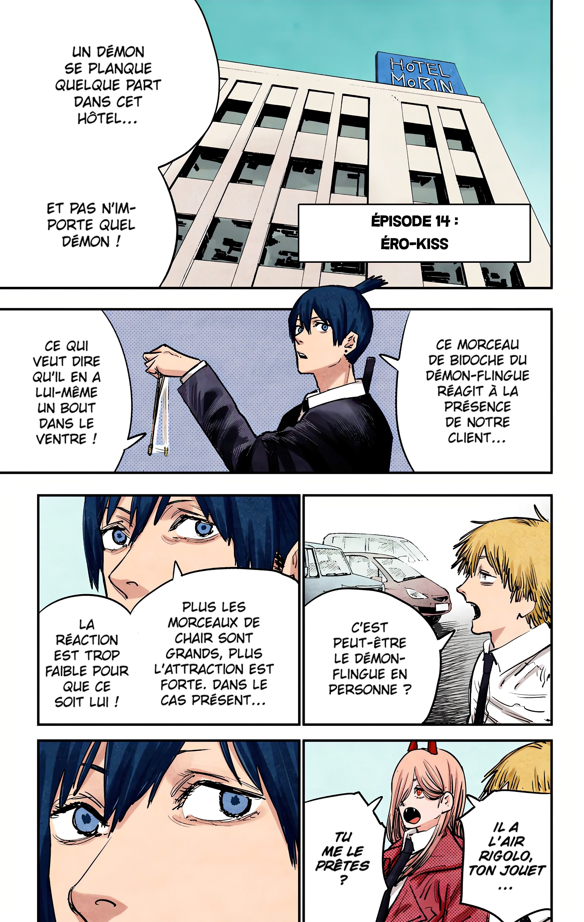 Chainsaw Man - Digital Colored Comics: Chapter 14 - Page 1